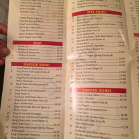 Golden Dynasty menu