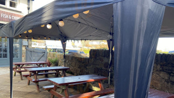 Lynmouth's Traditional Fish And Chips Fish On The Harbour inside