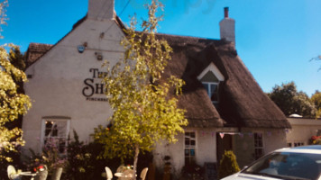 Food At The Bamburgh Castle Inn outside