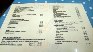 The Country Bakery menu