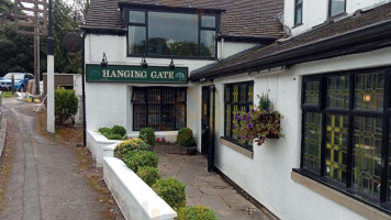 The Hanging Gate outside