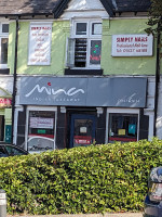 Mina Indian Takeaway outside