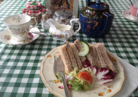 Vintage Lindy Lou Tea Room food