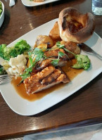 The Lamb Inn Clandown food