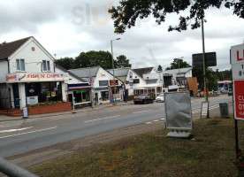 The Old Dairy Coffee Shop outside