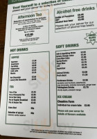 Harefield Coffee Barn menu