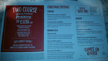 PizzaExpress menu