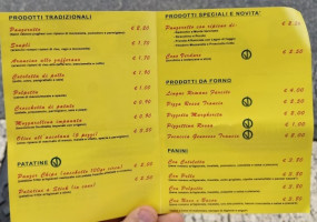 La Panzerotteria, Lungoadige Porta Vittoria menu