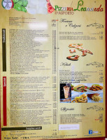 Pizzeria Tratoria San Leonardo menu