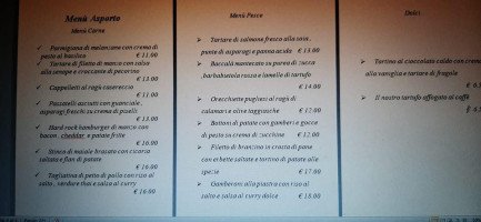 La Taverna Del Molino menu