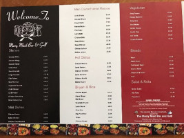 The Merrymaid Inn menu