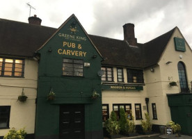 Fayre Square, Waggon And Horses outside