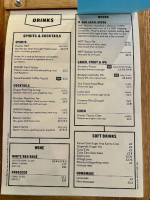 Honest Burgers Liverpool Street menu