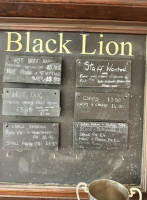 The Black Lion Pub food