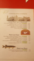 Cortaccia Biocucina menu