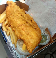 Wharton's Traditional Fish Chips inside