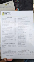 Vista Bar And Restaurant menu