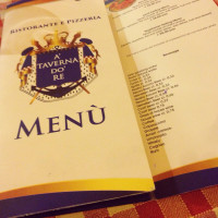 A Taverna Do Re menu