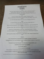 The Christmas Steps menu