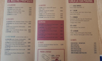 La Piadineria menu