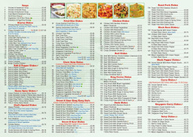 Taste House Chinese Takeaway menu