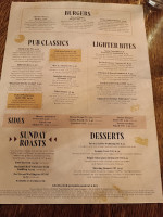 Round Table menu