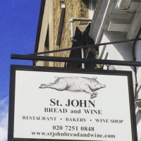 St. John Bread and Wine menu