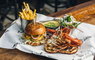 Burger Lobster Threadneedle food