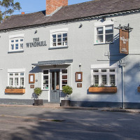 The Windmill Inn outside