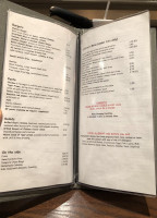 Girvans menu