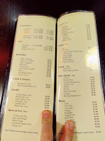 Mandarin Buffet menu