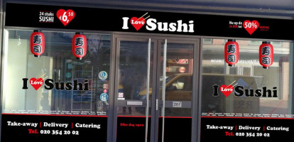 I Love Sushi Amsterdam Noord outside