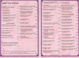 Long Feng menu