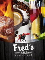 Fred's Steak Ribhouse food