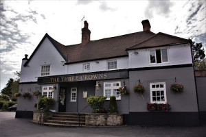 The Three Crowns outside