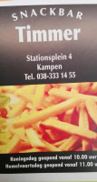 Snackbar Timmer food