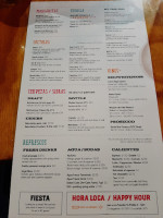 Jalisco Brixton menu