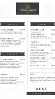 Grandcafe 't Smelnehus B.v. Drachten menu