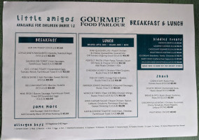 Gourmet Food Parlour Salthill menu