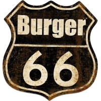 Burger 66 inside