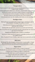 Humphrey's Leeuwarden menu