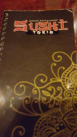 Sushi Tokio menu