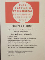 Café Cafetaria Tweelingstad menu