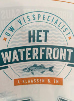 Visspecialist Het Waterfront inside