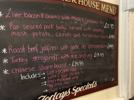 The Summerhouse menu