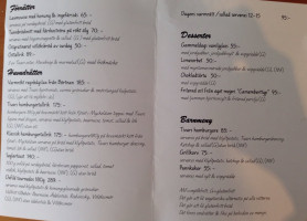 Tivars Gårdsmejeri menu