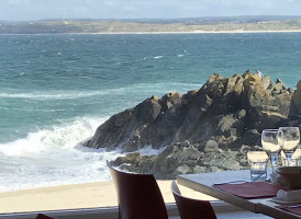 Porthgwidden Beach Cafe food