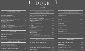 Dokk menu