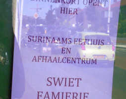 Swiet Famiri Nijmegen Surinaams Eethuis outside