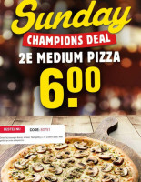 Domino's Pizza food